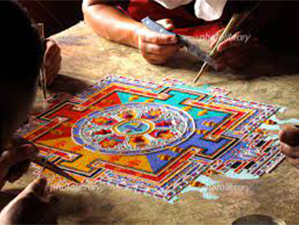 ブータン砂曼荼羅